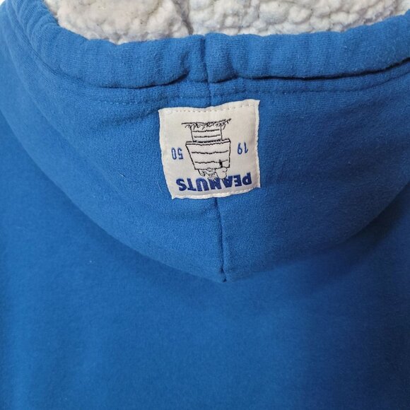 Peanuts Forever Friends Blue Hoodie S - Picture 6 of 11